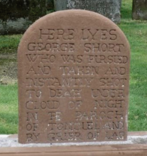 George Short Covenanter 1685