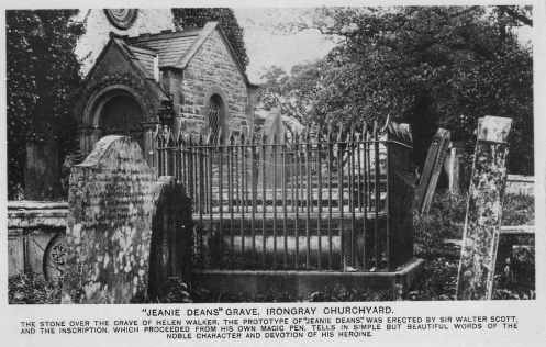 Jeanie Deans Grave Irongray