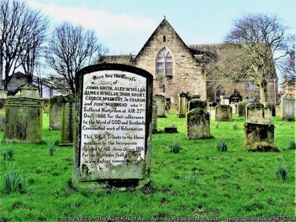 A New Covenanter For Cambusnethan: James Stewart, Executed 1681