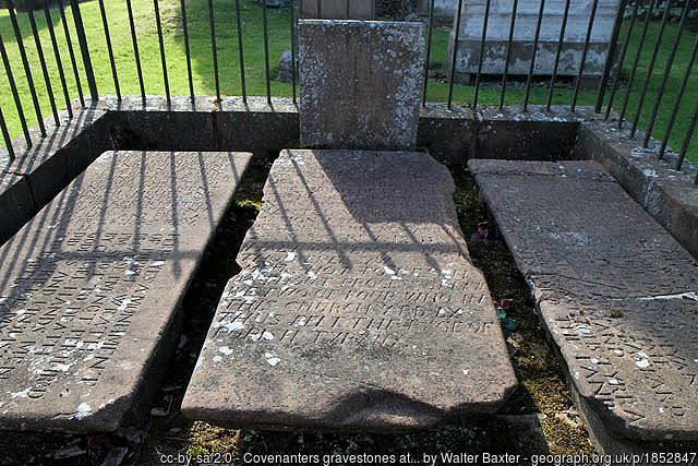 The Paisley Martyrs: James Algie and John Park executed 1685