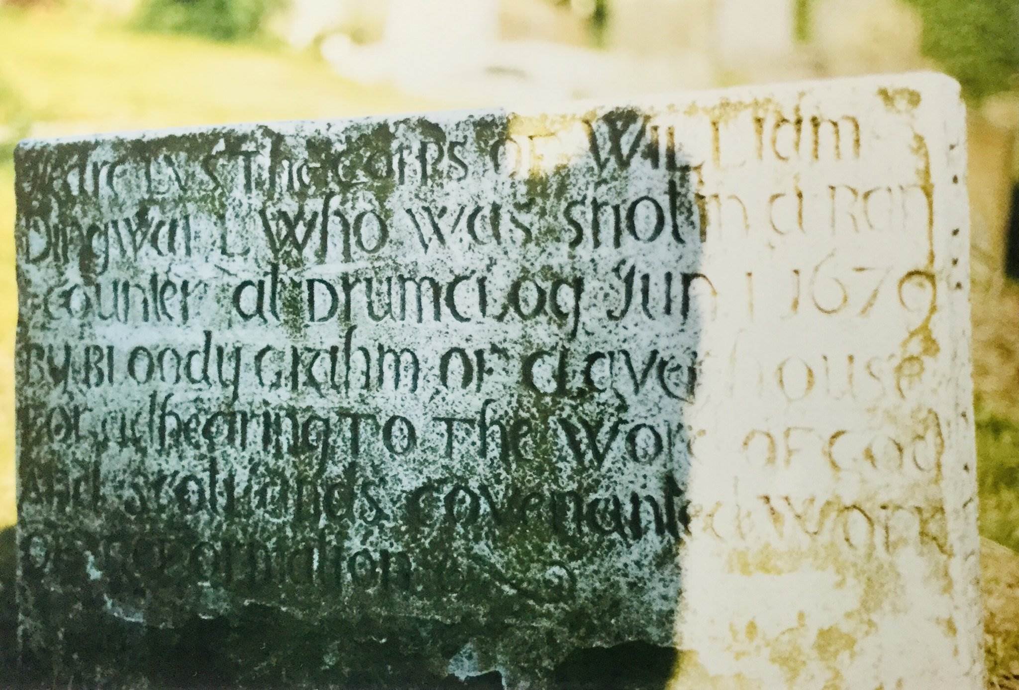 William Dingwall Covenanter Grave Strathaven